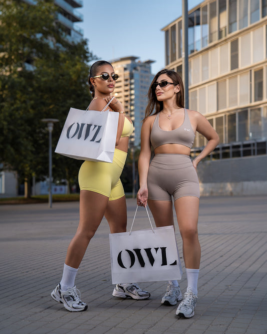 Top deportivo + biker compresivo Gris